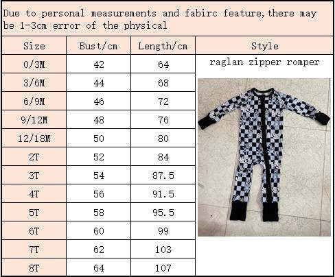 Off the Wall zippy pajama’s (ready to ship)