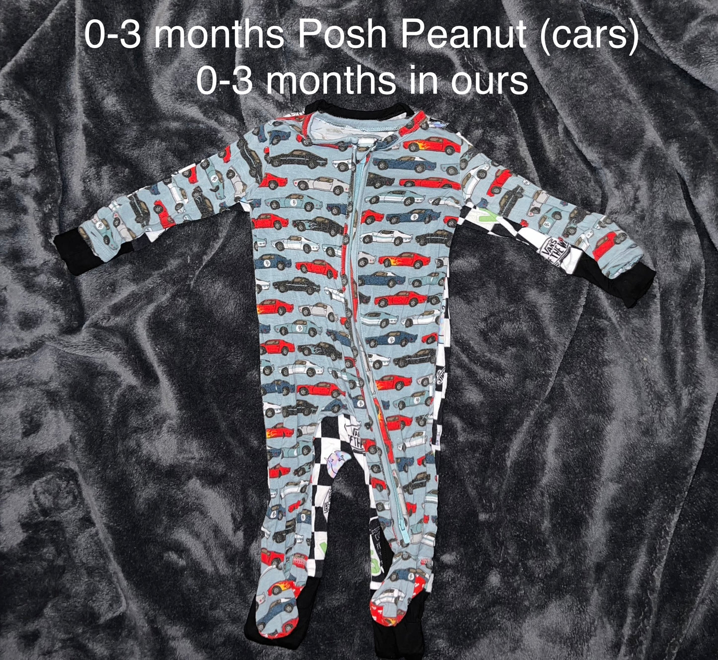 Off the Wall zippy pajama’s (ready to ship)