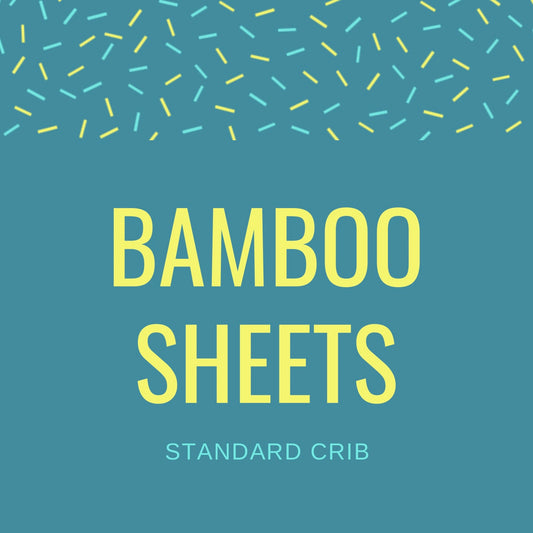 Bamboo crib sheets - PREORDER