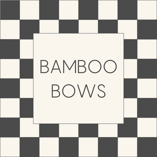 Bamboo Headband Bows - PREORDER (Closes 1/19/25 - ETA Late April/early May)