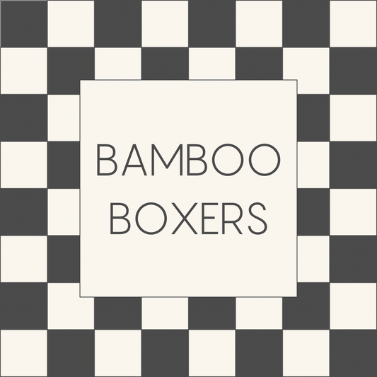 Bamboo Boxers - preorder (Ends 7/6/25 - ETA mid/late sept)